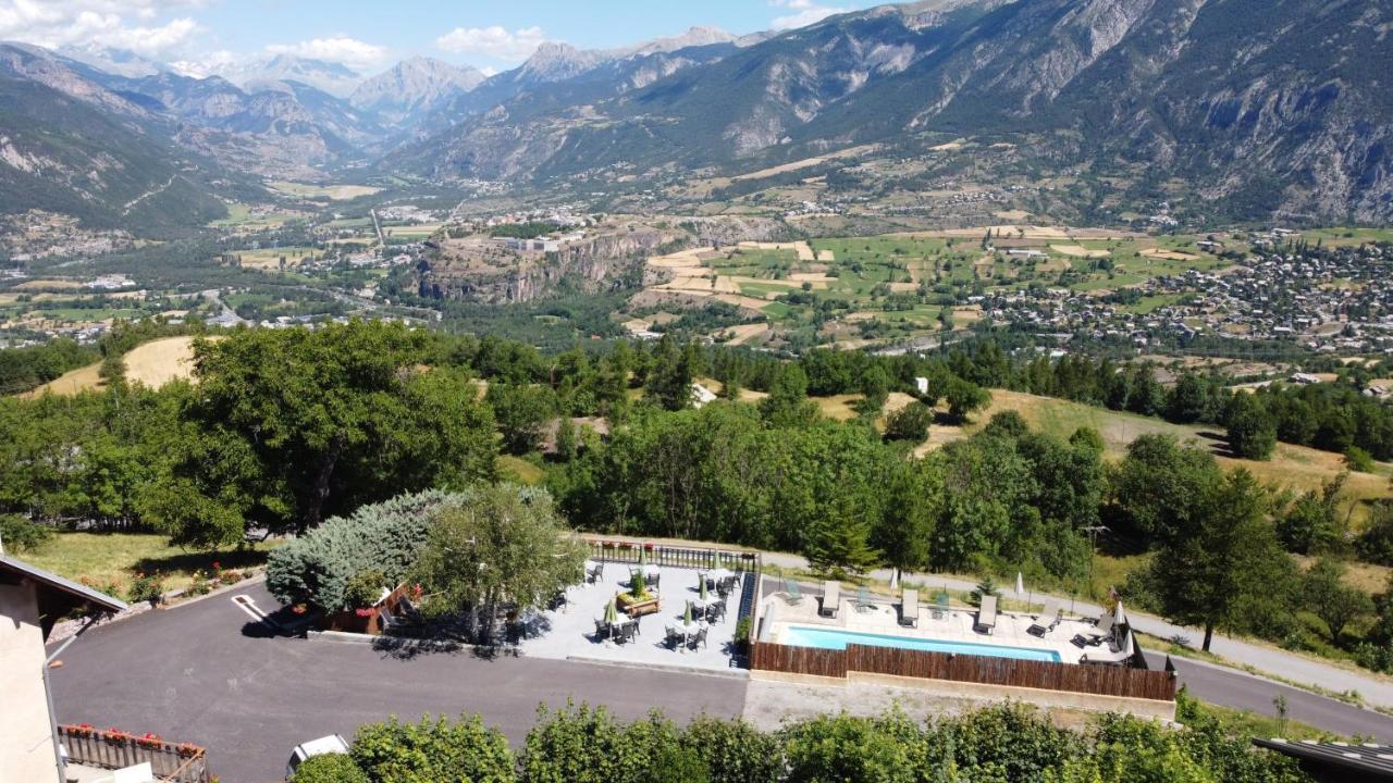 Hotel Au Bon Logis Risoul Esterno foto